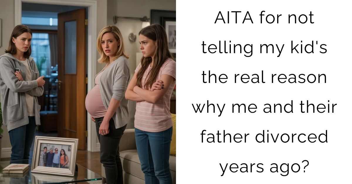 AITA for not telling my kid's the real reason why me and their father divorced years ago?