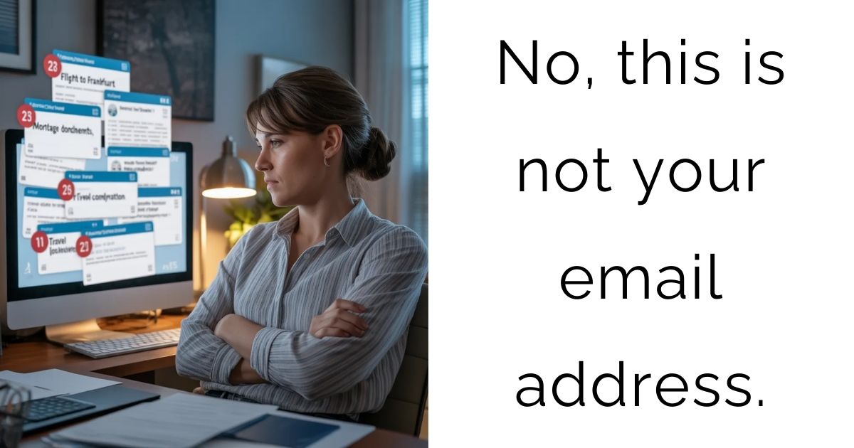 No, this is not your email address.